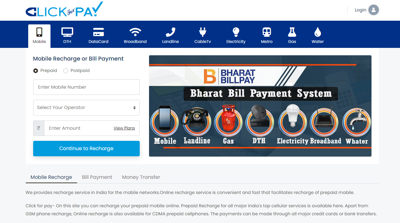 Clickforpay Online Payments